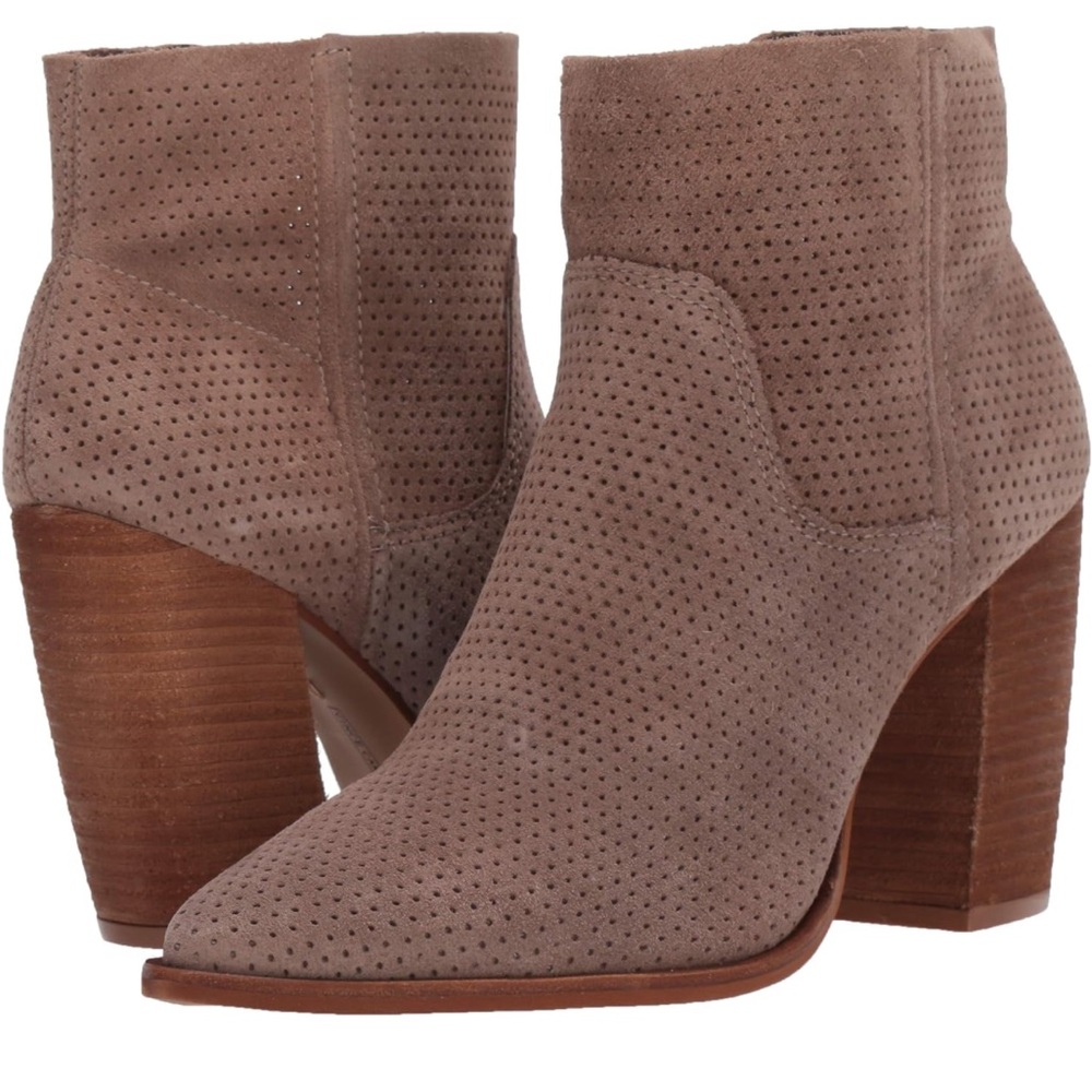 Vince Camuto Cava Ankle Boots in Wild Mushroom